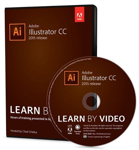 Cover image for Adobe Illustrator CC Learn by Video (2015 release)