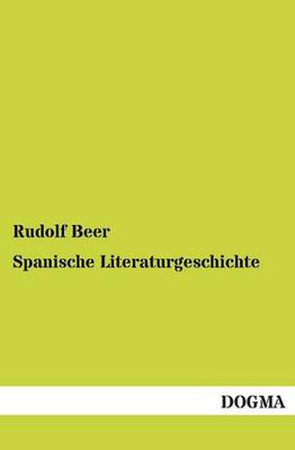 Cover image for Spanische Literaturgeschichte