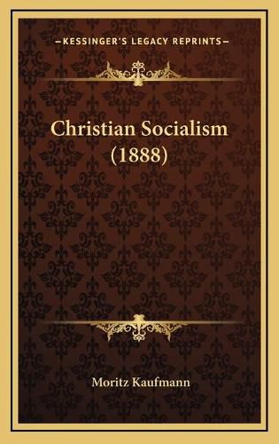 Cover image for Christian Socialism (1888)