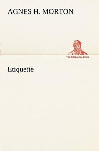 Cover image for Etiquette