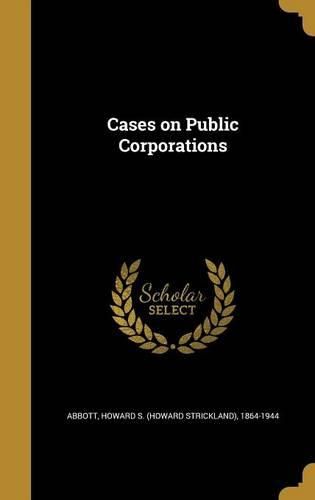 Cover image for Cases on Public Corporations
