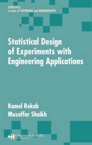 Cover image for Statistical Design of Experiments with Engineering Applications