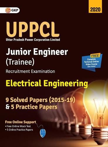 Uppcl 2020  Junior Engineer (Trainee) Electrical Engineering 9 Solved Papers & 5 Practice Paper