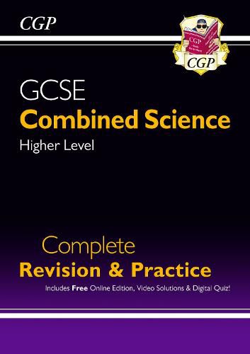 New GCSE Combined Science Higher Complete Revision & Practice w/ Online Ed, Videos & Quizzes