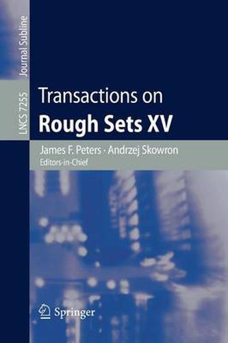 Cover image for Transactions on Rough Sets XV