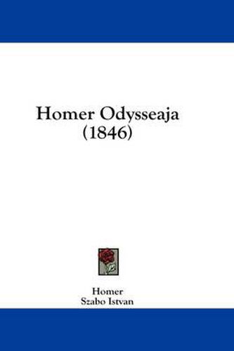 Cover image for Homer Odysseaja (1846)