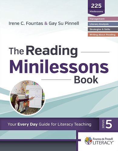 Cover image for Fountas & Pinnell Classroom Reading Minilessons Book, Grade 5