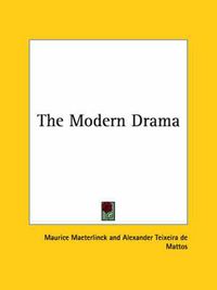 Cover image for The Modern Drama