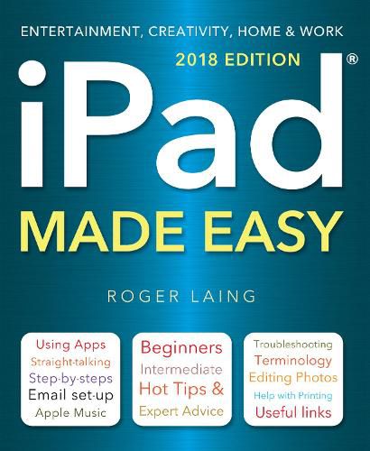 Cover image for iPad Made Easy (2018 Edition)