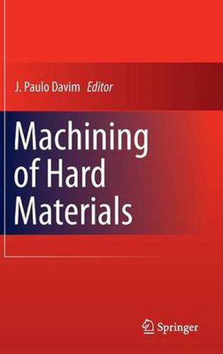 Cover image for Machining of Hard Materials