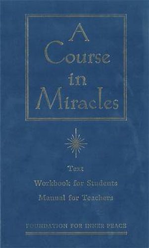 Cover image for A Course in Miracles