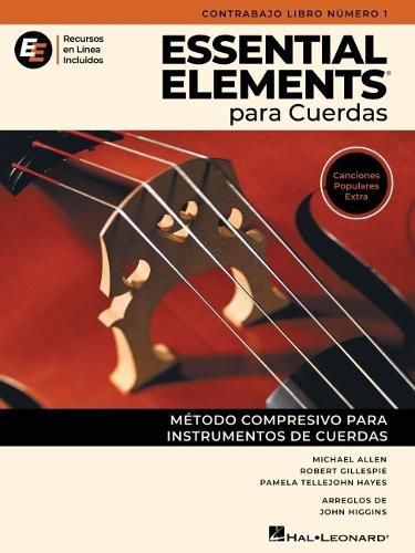 Cover image for Essential Elements Para Cuerdas - Contrabajo Libro Numero 1 - Recursos En Linea Incluidos