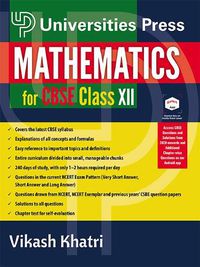 Cover image for Mathematics for CBSE Class XII