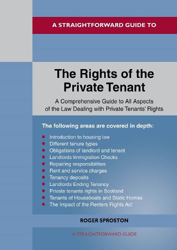 Cover image for A Straightforward Guide to the Rights of the Private Tenants