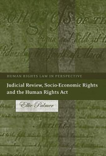 Cover image for Judicial Review, Socio-Economic Rights and the Human Rights Act