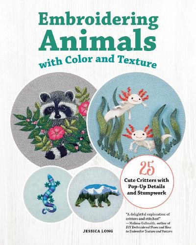 Cover image for Embroidering Animals with Color and Texture