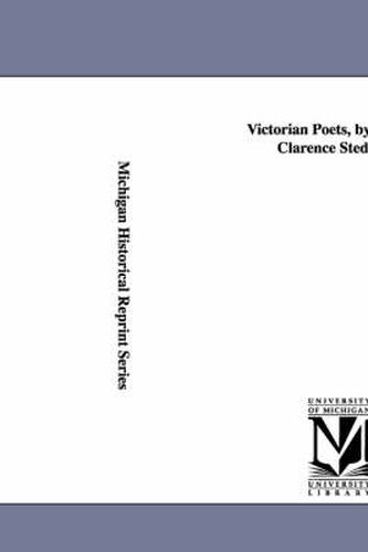 Cover image for Victorian Poets, by Edmund Clarence Stedman.