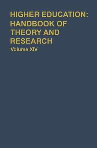 Cover image for Higher Education: Handbook of Theory and Research