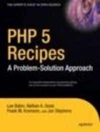 Cover image for PHP 5 Recipes: A Problem-Solution Approach