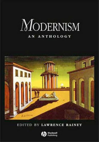 Cover image for Modernism: An Anthology