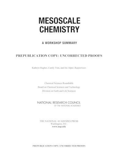 Cover image for Mesoscale Chemistry: A Workshop Summary