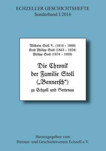 Cover image for Die Chronik der Familie Stoll zu Echzell und Gettenau