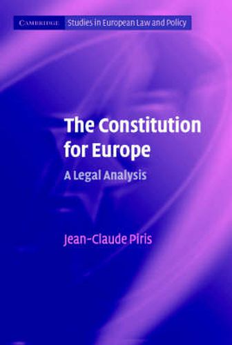 Cover image for The Constitution for Europe: A Legal Analysis