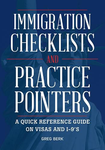 Cover image for Immigration Checklists and Practice Pointers