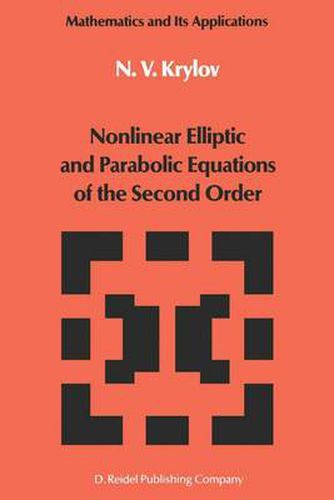 Cover image for Nonlinear Elliptic and Parabolic Equations of the Second Order