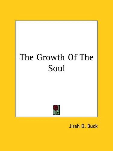 Cover image for The Growth of the Soul