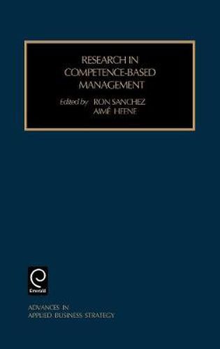 Cover image for Research in Competence-based Management