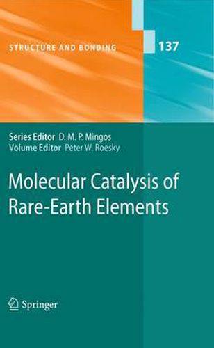 Cover image for Molecular Catalysis of Rare-Earth Elements