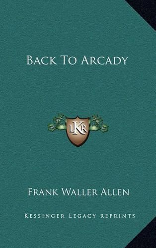 Cover image for Back to Arcady