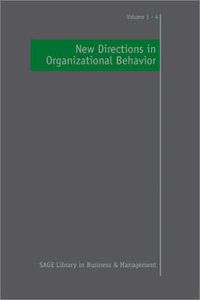 Cover image for New Directions in Organizational Behavior