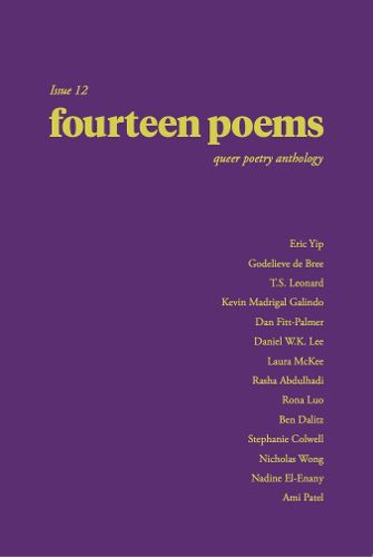 Cover image for fourteen poems Issue 12: a queer poetry anthology