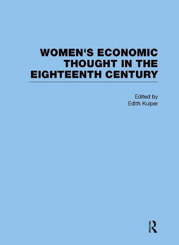 Cover image for Women's Economic Thought in the Eighteenth Century