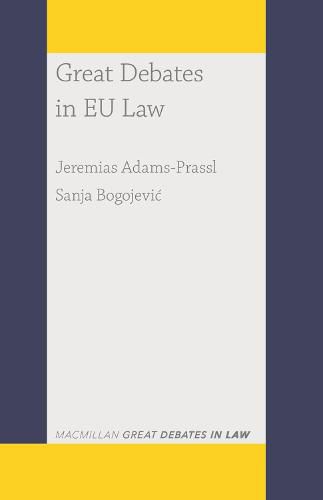 Cover image for Great Debates in EU Law