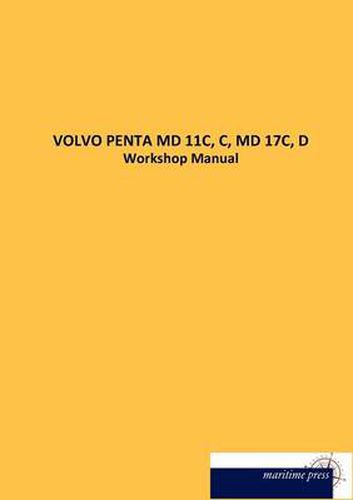 Cover image for Volvo Penta MD 11c, C, MD 17c, D