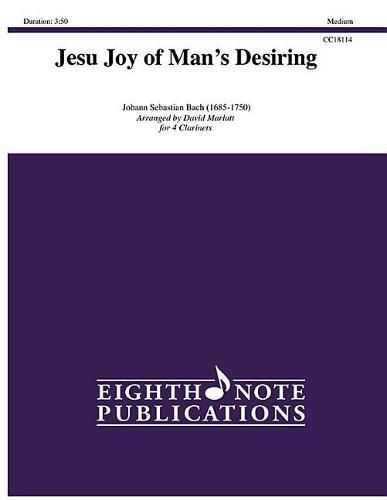 Cover image for Jesu Joy of Man's Desiring