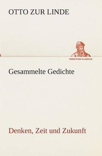 Cover image for Gesammelte Gedichte