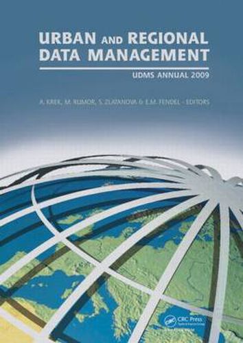 Cover image for Urban and Regional Data Management: UDMS 2009 Annual