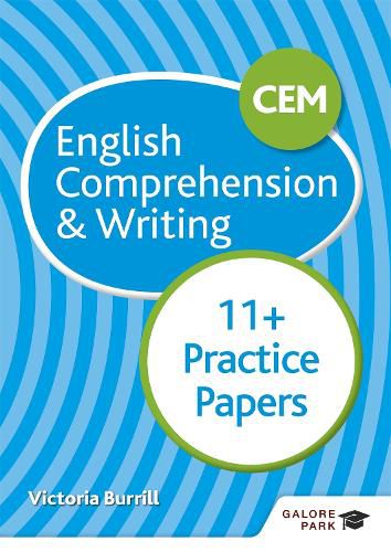 Cover image for CEM 11+ English Comprehension & Writing Practice Papers