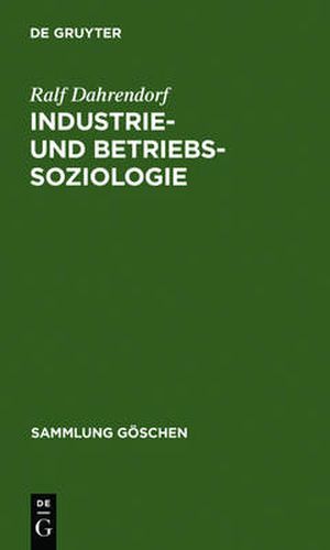 Cover image for Industrie- und Betriebssoziologie