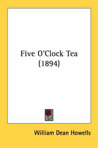 Cover image for Five O'Clock Tea (1894)