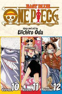 Cover image for One Piece (Omnibus Edition), Vol. 4: Includes vols. 10, 11 & 12