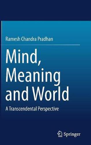 Cover image for Mind, Meaning and World: A Transcendental Perspective