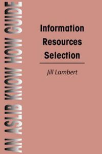 Cover image for Information Resources Selection