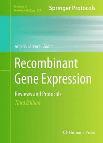 Cover image for Recombinant Gene Expression