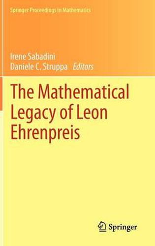 Cover image for The Mathematical Legacy of Leon Ehrenpreis