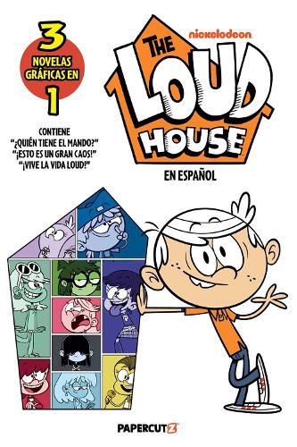 Cover image for The Loud House 3-in-1 Vol. 1 (Spanish Language Edition)